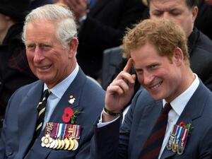 الأمير تشارلز والأمير هاري