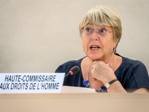 UN high commissioner Michelle Bachelet’s warning came after a German court convicted a Syrian former senior regime official of crimes against humanity
