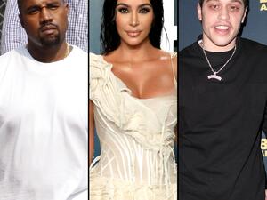 كانيه ويست وكيم كارداشيان وبيت ديفيدسون 