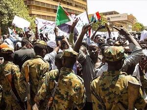 مظاهرة في السودان