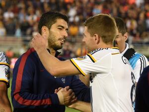 Will Suarez be joining Gerrard at Aston Villa? (Photo: AFP)