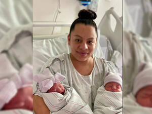A twin who were born on new year's eve get different birth years.