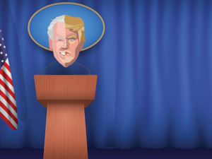 Joe Biden and Donald Trump