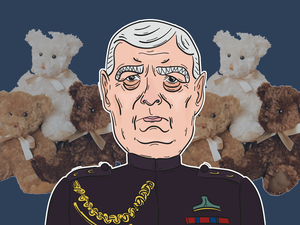 Prince Andrew and teddy bears