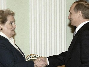 اولبرايت وبوتين