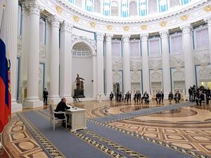 بوتين يبحث مع مجلس الأمن الفيدرالي الروسي الأزمة الأوكرانية