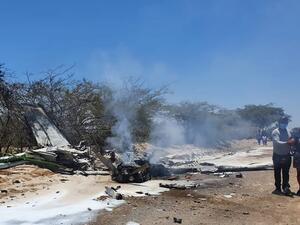 مصرع 7 أشخاص بتحطم طائرة سياحية في بيرو