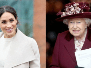 المكلة اليزابيث وميغان ماركل