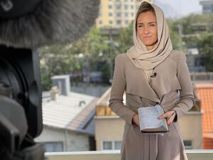 Charlotte Bellis, 35, a journalist who worked in Qatar, has been stuck in Afghanistan since last year