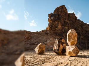 The second edition of the art biennale runs until March 30 under the theme ‘Sarab’