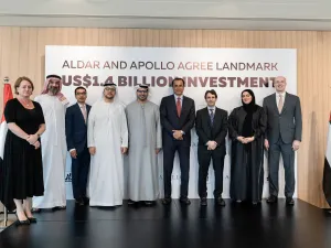 Apollo To Invest In Aldar Through Landmark Us$1.4 Billion Transaction