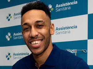 Pierre-Emerick Aubameyang (Photo: @FCBarcelona_es)