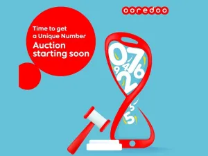 Grab A Unique Number with Ooredoo’s Charity Auction 