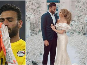 محمد أبو جبل وزوجته