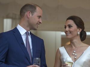 الامير ويليام وكيت ميدلتون