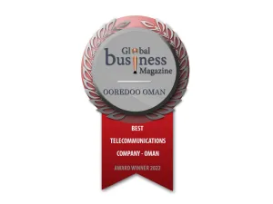 Ooredoo Scoops Award For Best Telecommunications Company 2022