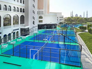 Giving Padel The Ritz Twist The Ritz-carlton Abu Dhabi, Grand Canal Launches New Padel Tennis Courts 