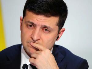 الرئيس الأوكراني فولوديمير زيلينسكي