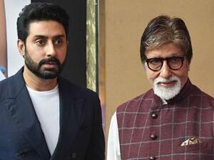 أميتاب باتشان ونجله أميتاب باتشان ونجله