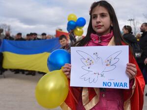 Wife of Ukrainian President says that Russia is killing kids