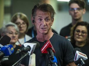 American actor Sean Penn