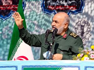 Major General Hossein Salami, chief commander of Iran’s Islamic Revolution Guards Corps