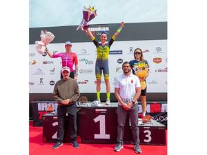 فان ريل ولورا فيليبس يتفوقان على 2600 مشارك ويحرزان لقبي آيرون مان دبي للترايثلون