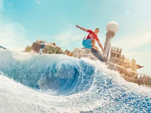 Surf’s Up: Learn How To Ride the Waves With Yas Waterworld’s Flow Club