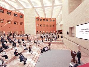 جامعة كارنيجي ميلون في قطر تحتفي  بالمكرّمين على لائحة العميد لخريف 2021