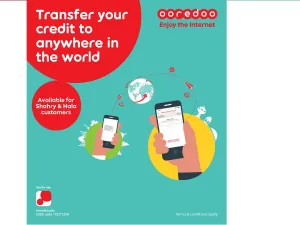 Ooredoo Makes Long Distance Easier With International Credit Transfer for Hala and Shahry Users