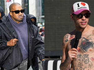 The SNL star stood up for his girlfriend in a series of texts to Kanye