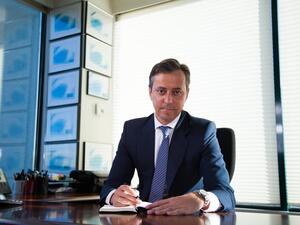 خوسيه دياز كانيجا، الرئيس التنفيذي لأعمال المياه بشركة أكسيونا أكسيونا تشارك في المنتدى الدولي للتشغيل والصيانة الذي تنظمه المؤسسة العامة لتحلية المياه