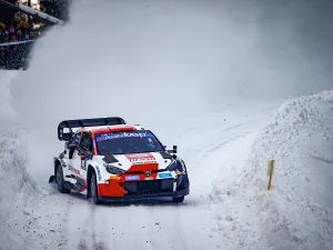 Gazoo Racing Celebrates Victory in Rally Sweden
