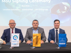 Continental Sign Landmark Road Safety Agreement in Dubai with AV Living Lab and Location Solutions