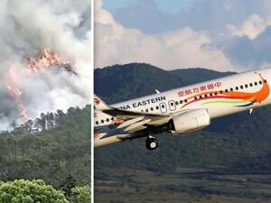 تحطم طائرة شرق الصين