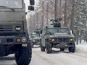 قافلة عسكرية روسية