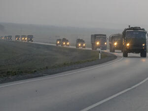 قافلة عسكرية روسية