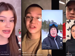Russia's TikTok War: Same Speech, Different People