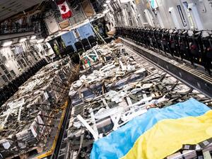 شحنة سلاح متوجهة إلى أوكرانيا