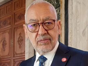  راشد الغنوشي رئيس البرلمان التونسي المنحل