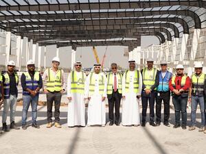 شركة أبوظبي الوطنية للمعارض "أدنيك": أعمال بناء أكبر قاعة للمعارض على الواجهات المائية يسبق الجدول الزمني المحدد بأسبوعين