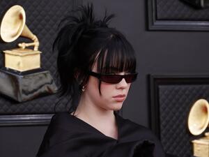 Billie Eilish attends the 64th Annual GRAMMY Awards