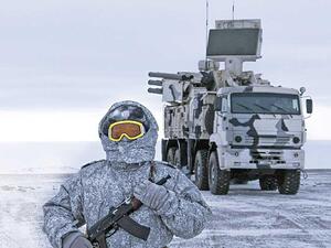 قوات روسية في منطقة القطب الشمالي
