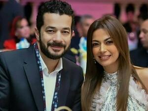 شريف سلامة يحتفل بعيد ميلاد زوجته داليا مصطفى