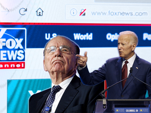 Joe Biden and Rupert Murdoch