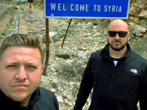 Simon Wilson in Syria