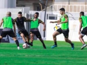 جانب من تدريبات الاتحاد (المصدر: كووورة)