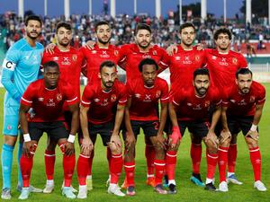 فريق الأهلي (المصدر: أ ف ب)