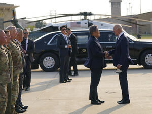 بايدن يصل كوريا الجنوبية في أول زيارة آسيوية له