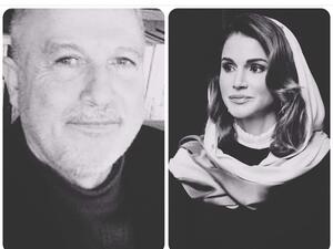 الملكة رانيا تنعي والدها